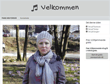 Tablet Screenshot of ludespianoskole.com